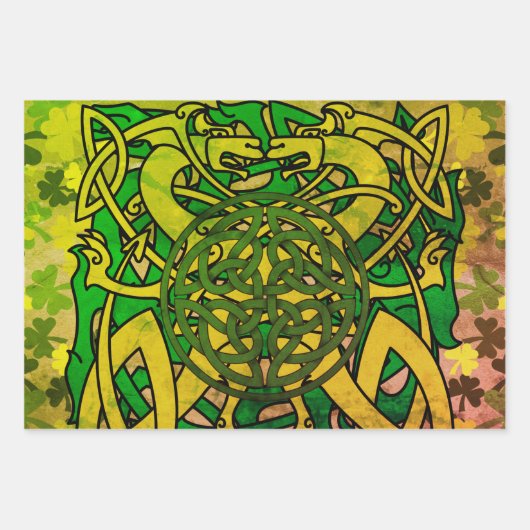 Celtic Celebration Geschenkpapier Set (Vorderseite 2)