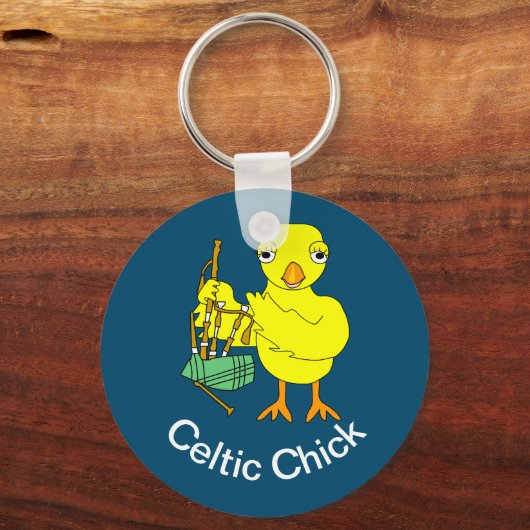 Celtic Chick Schlüsselanhänger (Vorderseite)
