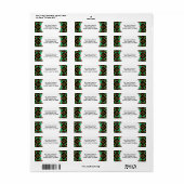 Celtic Christmas Holly Wreath Pattern (Vorne)