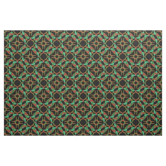 Celtic Christmas Holly Wreath Pattern Stoff (Fat Quarter (45,7 x 55,9 cm))