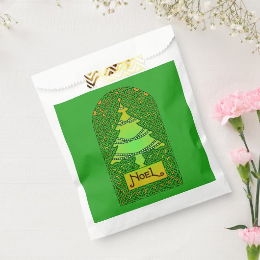 Celtic Christmas Tree Favor Bags Geschenktütchen (Versiegelt)