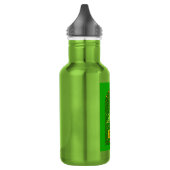 Celtic Christmas Tree - Green Edelstahlflasche (Links)