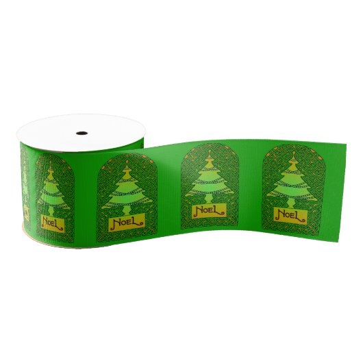 Celtic Christmas Tree Ribbon Ripsband (Spule)