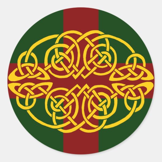 Celtic Christmas Weihnachten Stickers (Vorderseite)