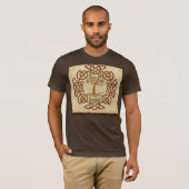 Celtic Circle Tree-Lover's Men's T-Shirt (Vorne ganz)