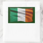 CELTIC CLASSICS Irish Flag Collection Rechteckiger Aufkleber (Tasche)
