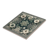 Celtic Clover Floral Charm Fliese (Seite)