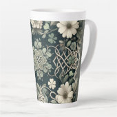 Celtic Clover Floral Charm Milchtasse (Rechte Ecke)