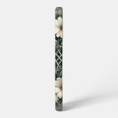 Celtic Clover Floral Charm Samsung Galaxy Hülle (Linke Seite)