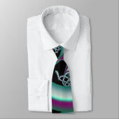 Celtic Coole Abstrakte Fine Fraktal Art Krawatte (Gebunden)