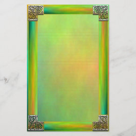 "Celtic Corners Two" Feinseifenböden Briefpapier