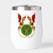 Celtic Crescent Moon and Dragons (Vorderseite)