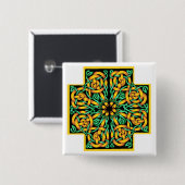 Celtic Cross 2 Button (Vorne & Hinten)