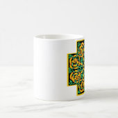 Celtic Cross 2 Kaffeetasse (Mittel)