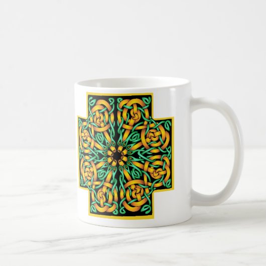 Celtic Cross 2 Kaffeetasse (Rechts)