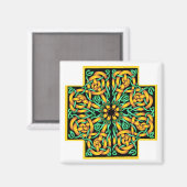 Celtic Cross 2 Magnet (Vorderseite/Rückseite)