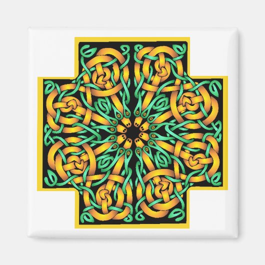 Celtic Cross 2 Magnet (Vorne)