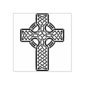 Celtic cross 3 Illustration Art Briefmarke Gummistempel (Prägung)