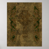 Celtic Cross and Cross Knots Poster (Vorne)