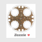 Celtic Cross Aufkleber (Blatt)