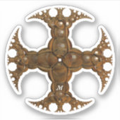 Celtic Cross Aufkleber (Vorderseite)