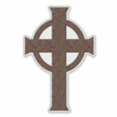 Celtic Cross Aufkleber (Vorderseite)