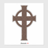 Celtic Cross Aufkleber (Blatt)