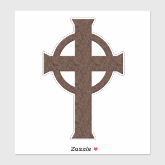 Celtic Cross Aufkleber (Blatt)