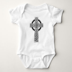 Celtic Cross Baby Strampler