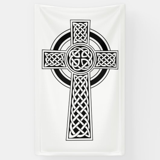 Celtic Cross Banner (Vertikal)