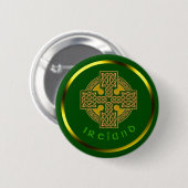 Celtic Cross Button (Vorne & Hinten)