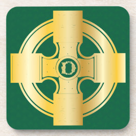 Celtic Cross Celtic Knot Letter D Monogram Getränkeuntersetzer