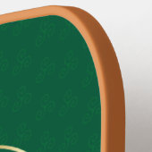 Celtic Cross Celtic Knot Letter E Monogram Pickleball Schläger (Linke Seite)