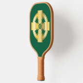 Celtic Cross Celtic Knot Letter G Monogram Pickleball Schläger (Links)