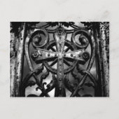 Celtic cross crypt door postkarte (Vorderseite)