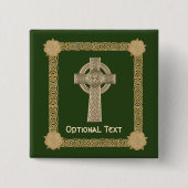 Celtic Cross Custom Button (Vorderseite)