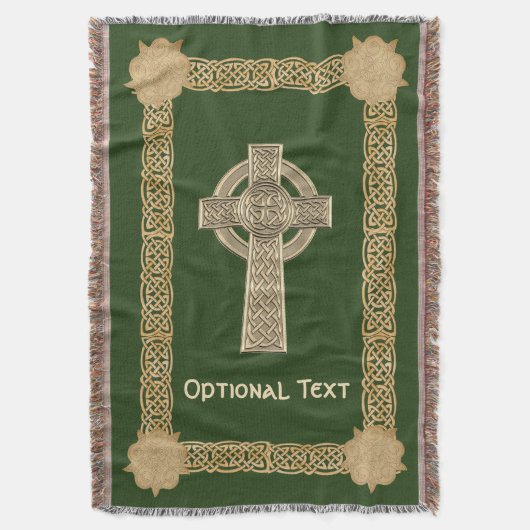 Celtic Cross Custom Decke (Vorderseite Vertikal)
