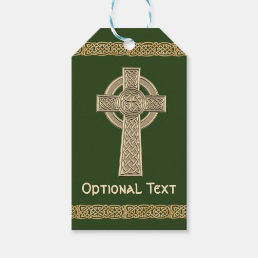 Celtic Cross Custom Geschenkanhänger (Vorderseite)