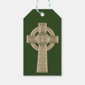 Celtic Cross Custom Geschenkanhänger (Rückseite)