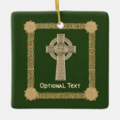 Celtic Cross Custom Keramikornament (Vorderseite)