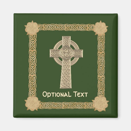 Celtic Cross Custom Magnet (Vorne)