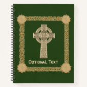 Celtic Cross Custom Notizblock (Vorderseite)