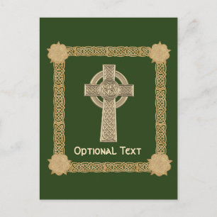 Celtic Cross Custom Postkarte