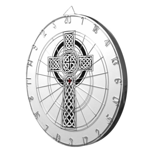 Celtic Cross Dartscheibe (Vorderseite rechts)
