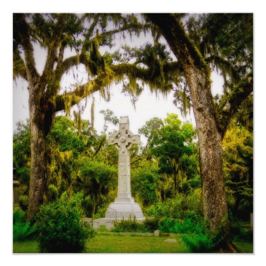 Celtic Cross Deep South Image Fotodruck (Vorne)