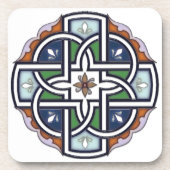 Celtic Cross Deko Glass Untersetzer (Vorderseite)