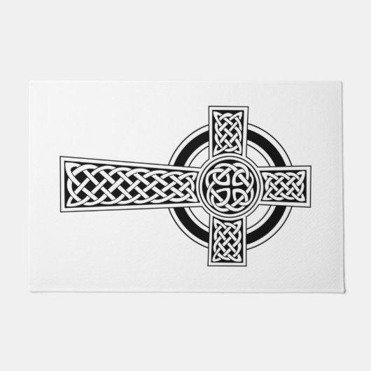 Celtic Cross Fußmatte (Vorderseite)