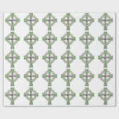 Celtic Cross Geschenkpapier (Flach)