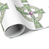 Celtic Cross Geschenkpapier (Rolleneckpunkt)