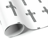 Celtic Cross Geschenkpapier (Rolleneckpunkt)